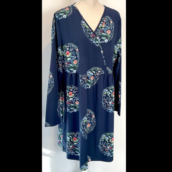 Emery Rose Asian Inspired Floral Dress - EUC - Picture 2 of 5